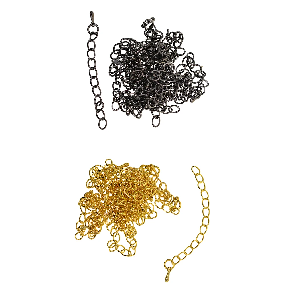 

20Pcs Alloy DIY Necklace Bracelet Chain Extender Chains Findings Connector