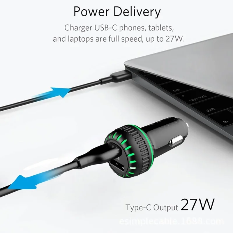 Tongdaytech 45 Вт USB Автомобильное быстрое зарядное устройство для iPhone XS 11 Pro Max PD зарядное устройство Quick Charge 4,0 QC 3,0 Cargador для samsung S10 Xiaomi