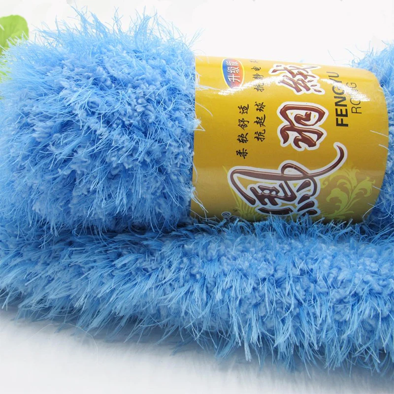 Теплая Коралловая бархатная пряжа вязание шерстяной нитью практичная одежда