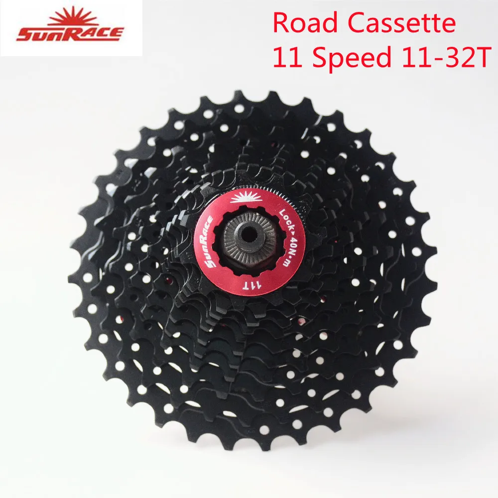 SUNRACE 11 Speed Road Bicycle Cassette Bike Freewheel 11-28/32/36T | Спорт и развлечения