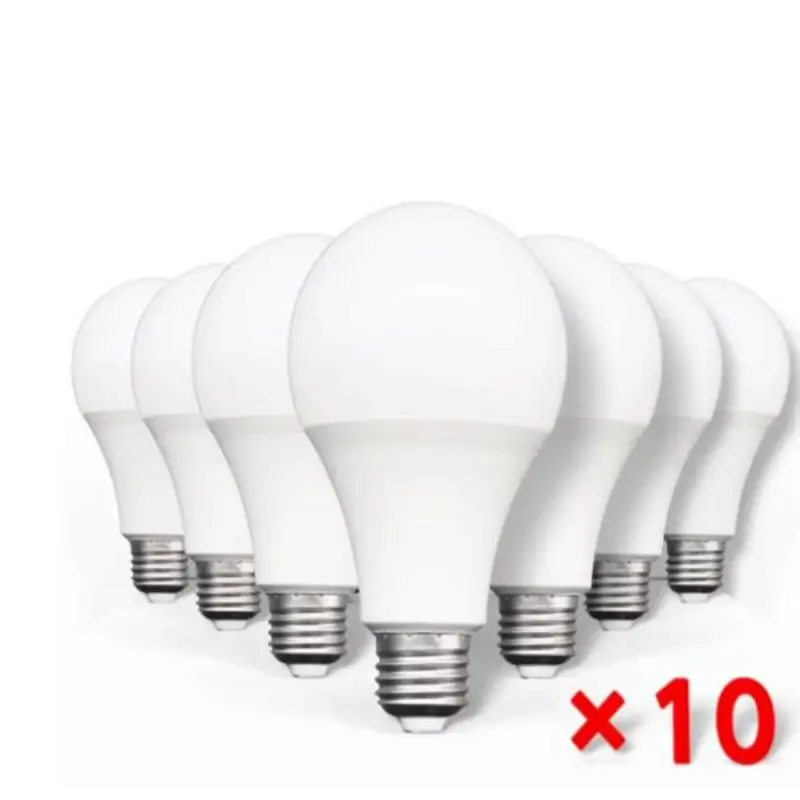 

Светодиодные лампы E27, 85-265 В переменного тока, 5/7/9/12 Вт, 10 шт.