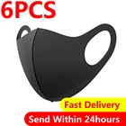 6 шт. 2021 Рождественская Лыжная маска модная черная серая многоразовая маска моющаяся дышащая маска Балаклава шапка бандана