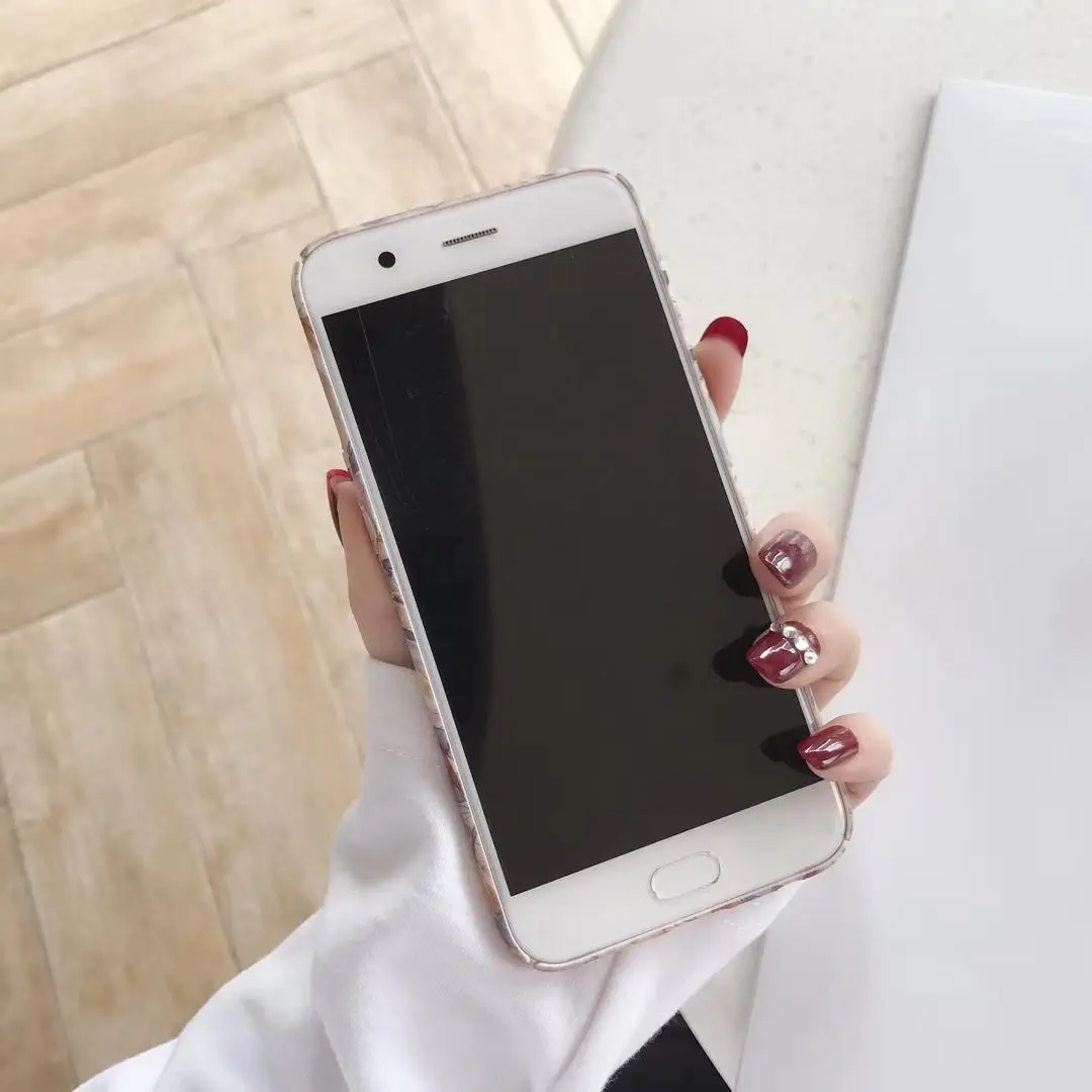 

Frosted Retro Maple Leaf for iPhone 11 Pro Max 11 Pro 11 X Xs Max Xr 7 8 Plus 6 6s Plus Hard Oil Painting Shell