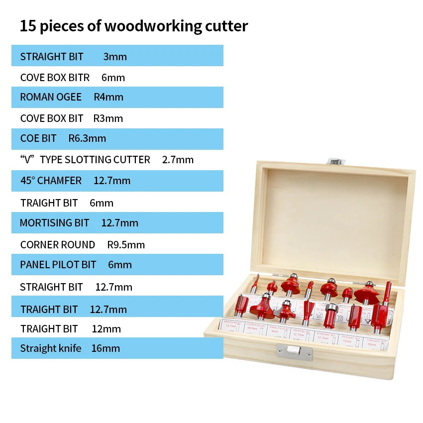 Фрезерные фрезы по дереву с ЧПУ деревообрабатывающие напольные гравировальные
