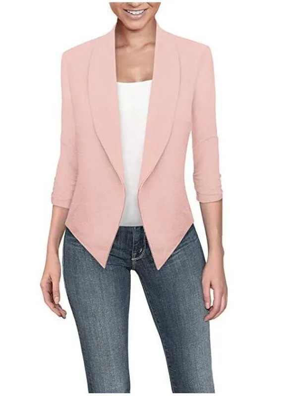 

Blazers Clothes Basic Coat Women Tops Blazer Feminino Women Clothing Solid Casual Fashion Elegant Ropa Mujer Vetement Femme