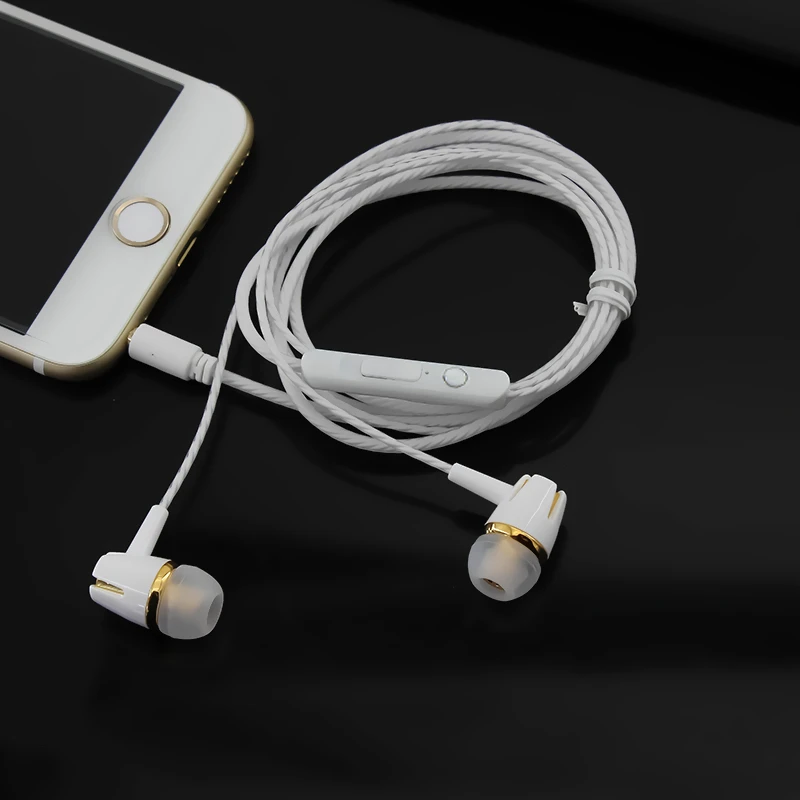 HiFi красочные наушники вкладыши стереонаушники проводные музыкальные Спортивная