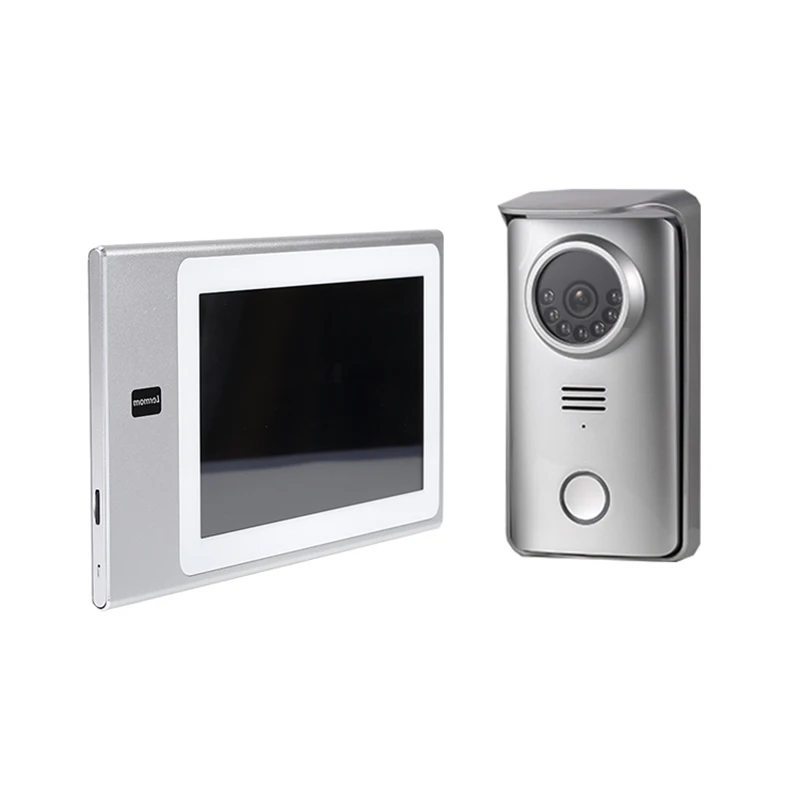 Бесплатная доставка 1080P AHD TFT LCD Проводная система видеодомофона 4 проводной