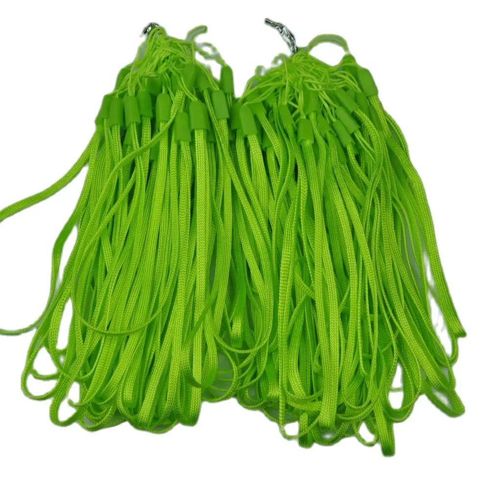 

200Pcs Light Green wrist Strap Lanyard for Mobile Mp3 DC