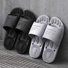 Летние женскиемужские домашние массажные тапочки для ванной; Женские купаться Нескользящие шлепанцы без задника с открытыми пальцами парные домашние Мягкие Шлепанцы; Домашние тапочки в стиле унисекс; Сандалии