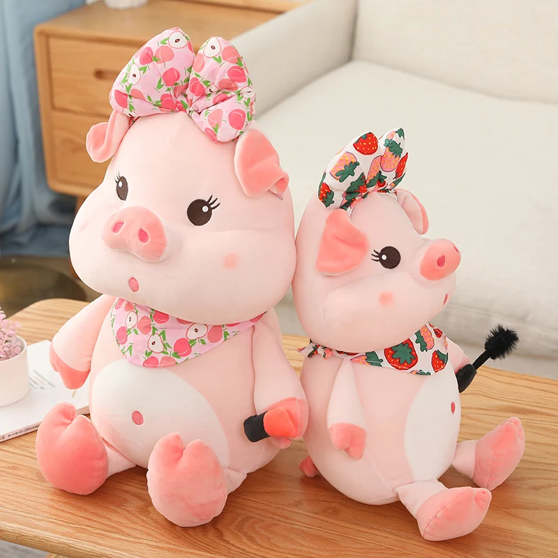 Милая плюшевая свинка для макияжа игрушка-Зверюшка кукла милая игрушка подушка