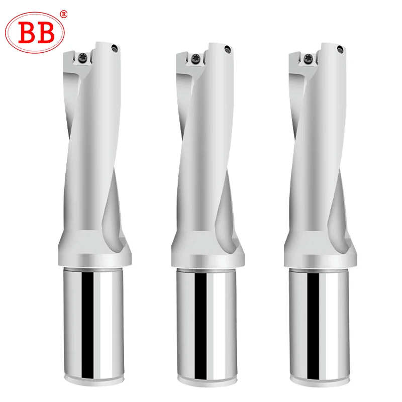 BB Magic Fast Indexable Drill U Flute CNC Hole Making Lathe Tool SP Insert 2D/3D/4D/5D SPMG Metal Cutting Tool