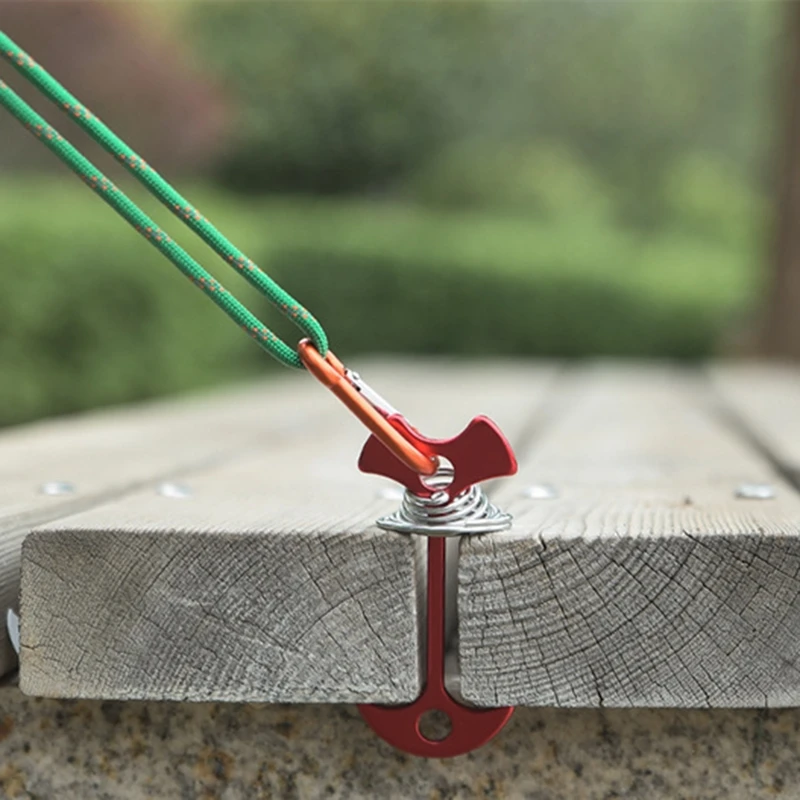 2 шт. Fishbone палатка колышки для палатки из алюминиевого сплава пол лак ногтей крюк