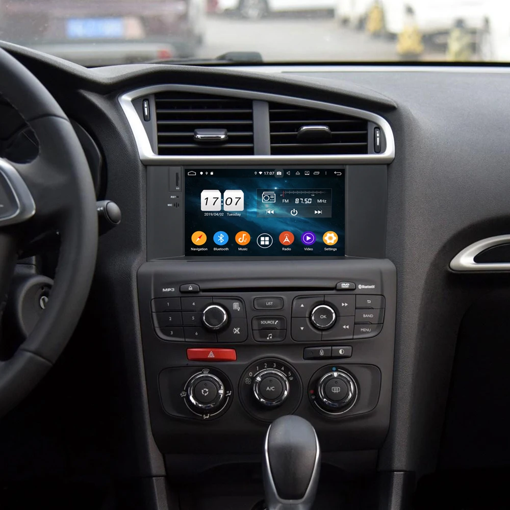 Owtosin автомобиль радио мультимедиа видео плеер навигации GPS Android 9 0 для Citroen C4 C4L DS4