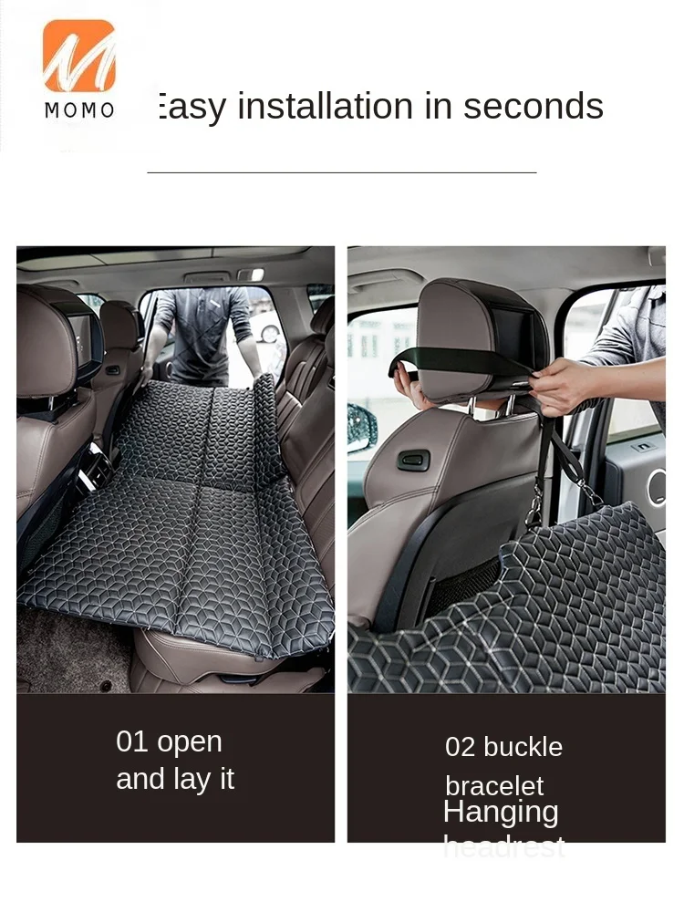 

Car Mattress Car Rear Mattress Rear Seat Sleeping Artifact Car Folding Bed Non-Inflatable Car Travel Bed