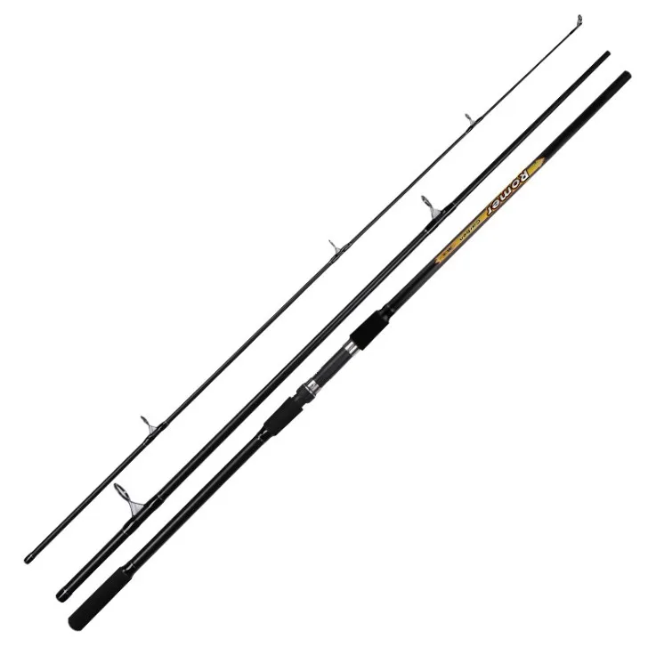 3.3/3.6/3.9M carbon SURF ROD 3 sections insertion fishing rod sea rod distance throwing hard CARP rod