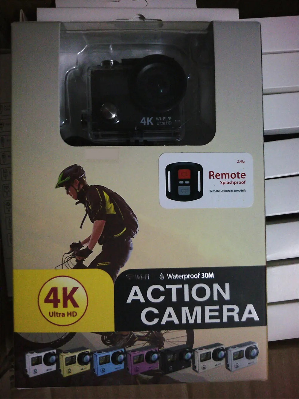 ELECTSHONG wifi 4 k 16MP Ультра HD экшн-видеокамера с двойным экраном Удаленная видеокамера