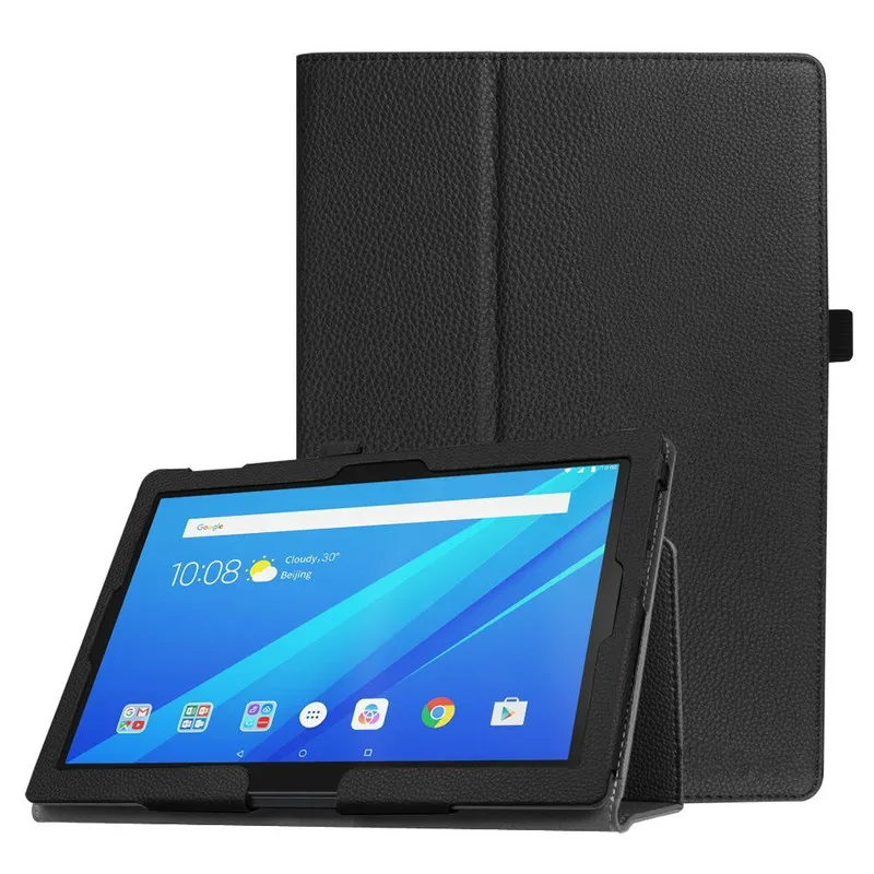 Чехол-книжка из искусственной кожи для Lenovo Tab 4 10 0 Plus 2017 версия чехол Чехлы
