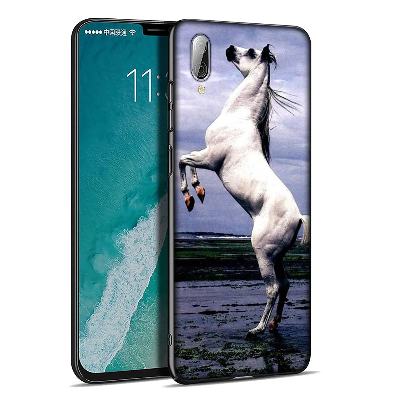 IYICAO Мягкий силиконовый чехол для телефона с принтом лошади Xiaomi Redmi Note 8 8T 8A 7 7A 6 6A 5 5A