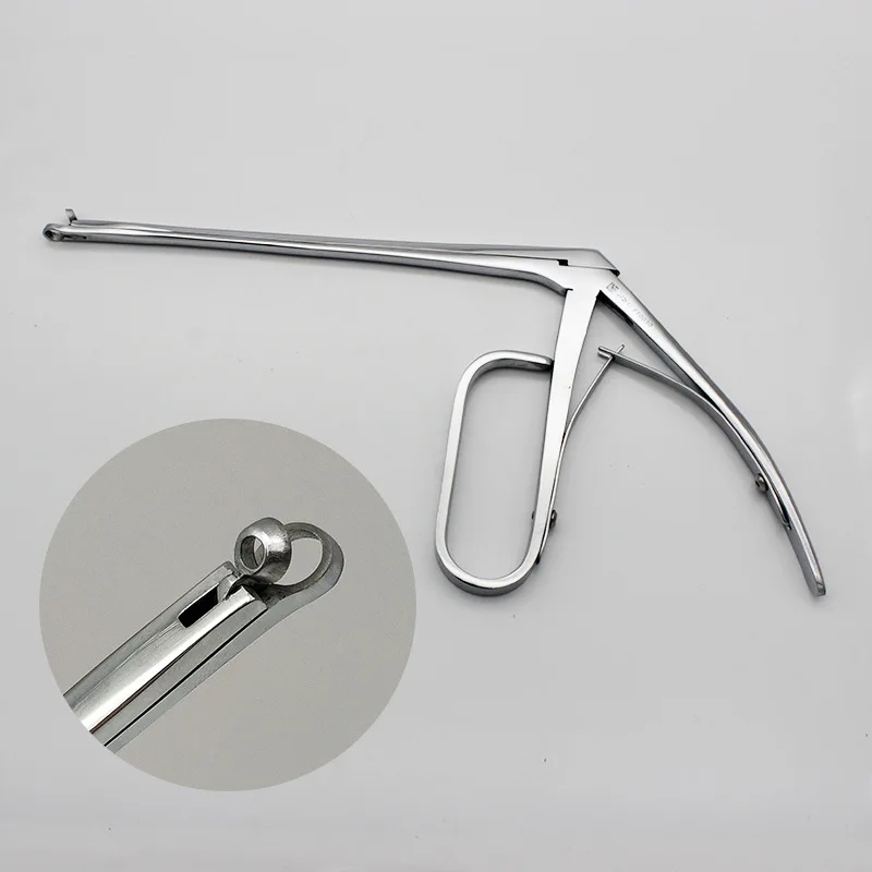 Щипцы для биопсии шейки матки 18 см щипцы из нержавеющей стали плоскогубцы с