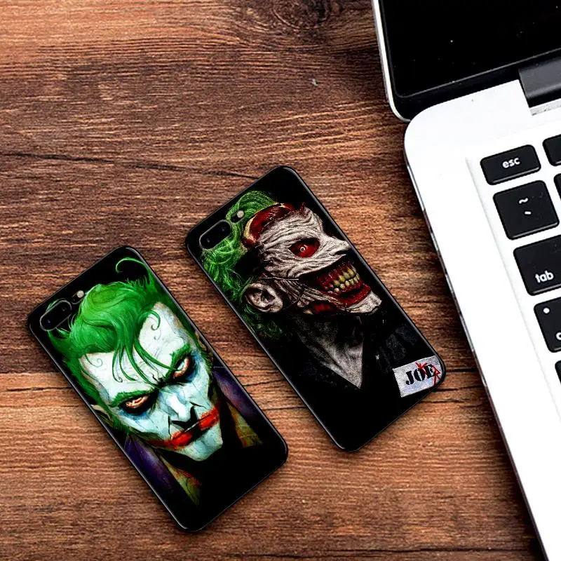 В стиле Джокер для мобильных телефонов samsung A5 6 7 A8 A9 10 A10 A20 30 A40 A50 A60 70 M40 Мягкий