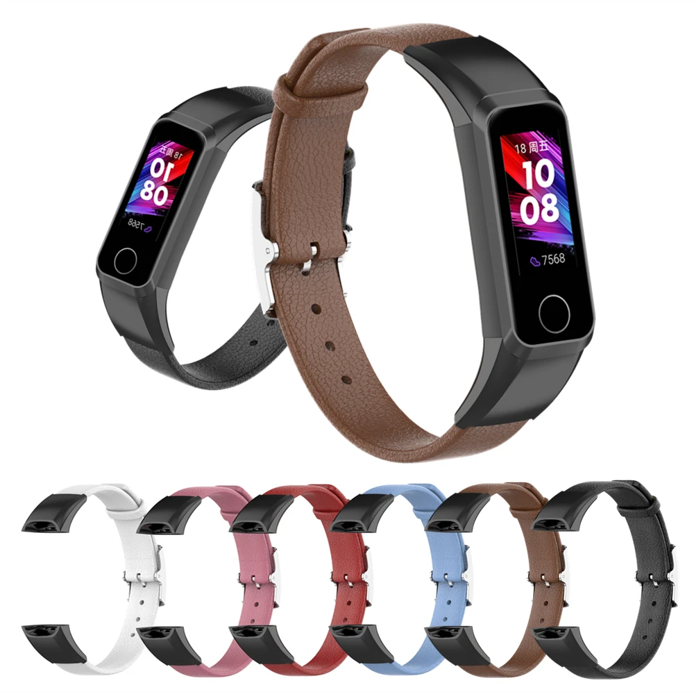 Ремешок из натуральной кожи для Huawei Band 4 браслет наручных часов Honor 5i аксессуары