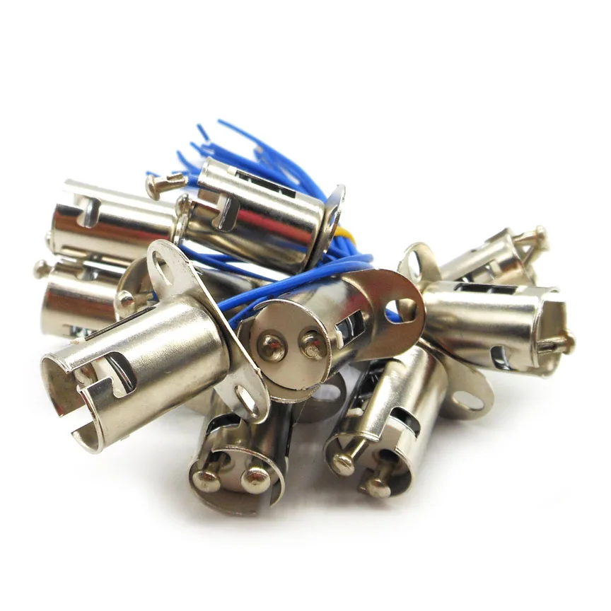 

Держатель лампы JOYING LIANG 1176- BA15D, 15 мм, двойной провод, плоские ножки, автомобильные основания ламп, аксессуары 10 шт./лот