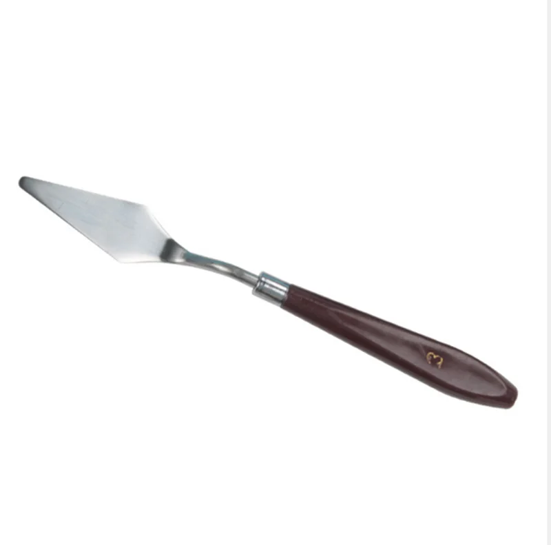 Смешанные скребок для палитры из нержавеющей стали, набор, Ножи-шпатели для художника, инструменты для рисования маслом, нож для рисования, принадлежности для художественного материала