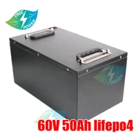 60v 50ah lifepo4 lithium battery pack bms 20s for 3000w e bike scooter bicycle motorcycle vehicle 5a charger