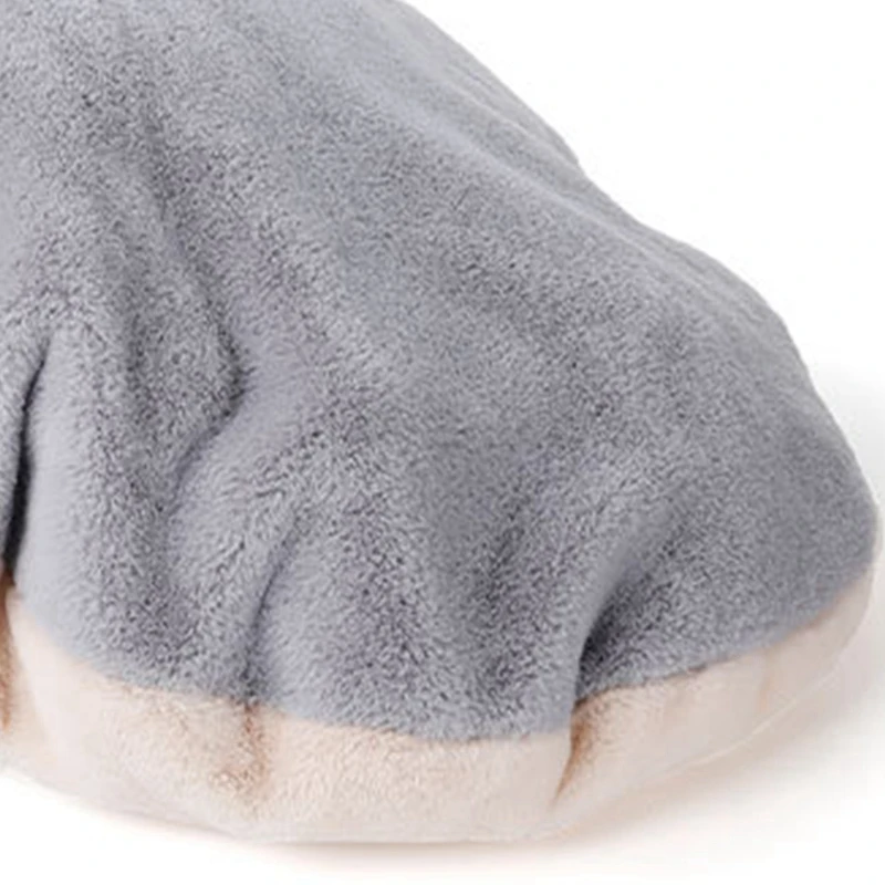 

Round Cat Bed House Soft Plush Pet Bed for Dogs Puppy Cat Pet Products Cushion Cat Bed Mat with Pillow Animals Sofa