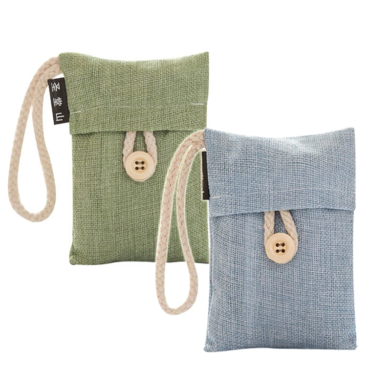 Пакет из бамбукового угля в японском и корейском стиле для удаления неприятных