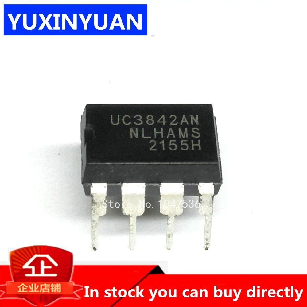 

10 шт. UC3842P UC3842 TL3842 DIP-8 YUXINYUAN