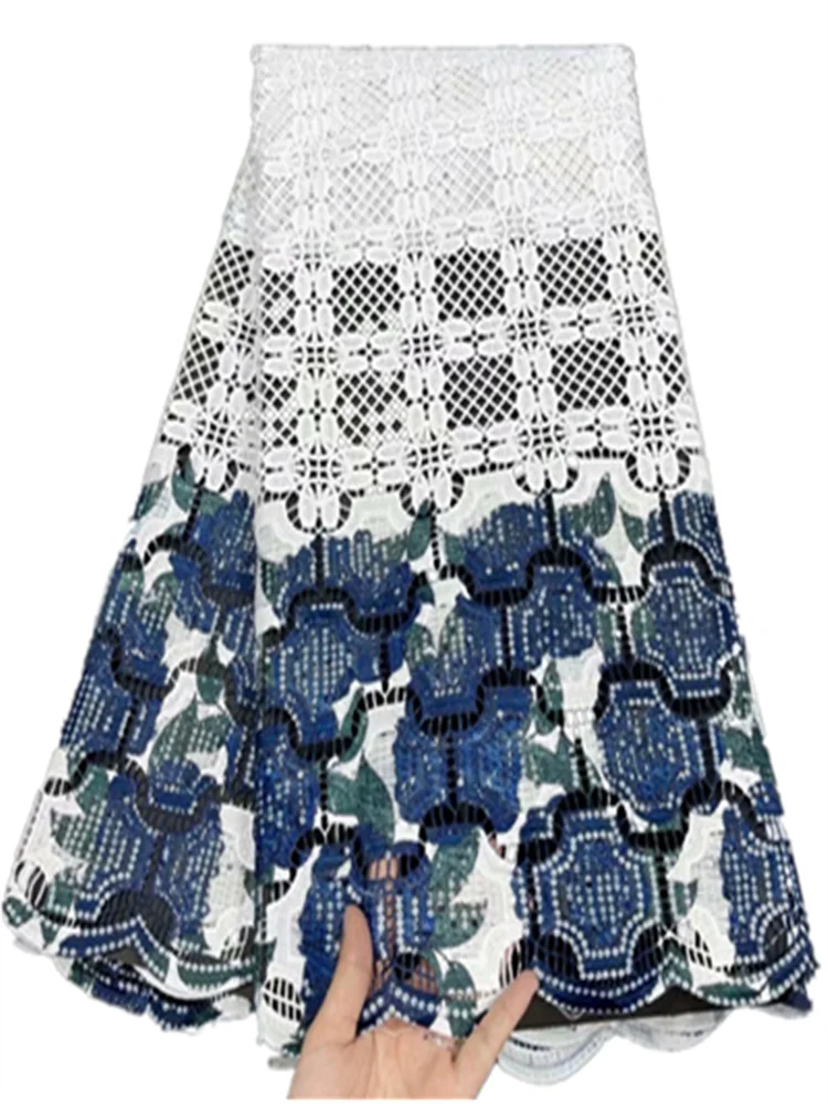

Beatiful African Mesh Bridel Materials French Lace Fabric High Quality Nigerian Lace Fabrics For Party FYU71