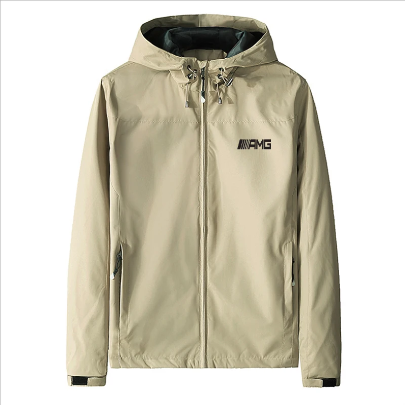 

Новинка осень/зима 2021 куртка Mercedes-Benz AMG с логотипом автомобиля Мужская Спортивная Толстовка ветрозащитная Водонепроницаемая приталенная к...