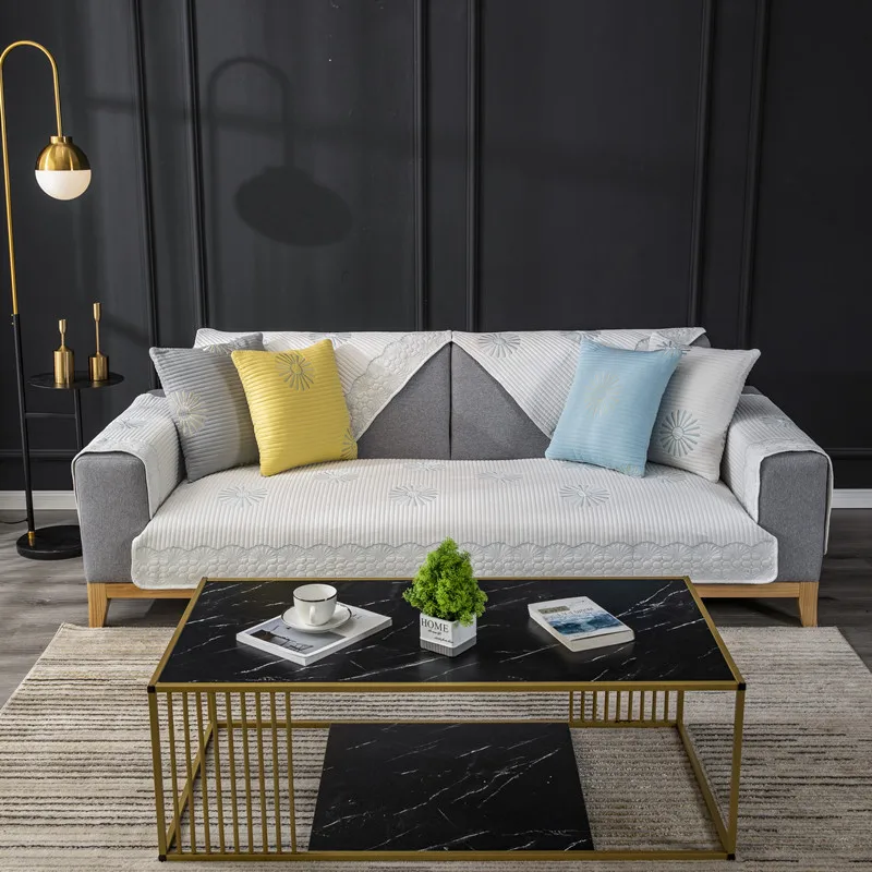 Хлопковые Чехлы для дивана покрывало гостиной чехол от пыли гобелен одеяла