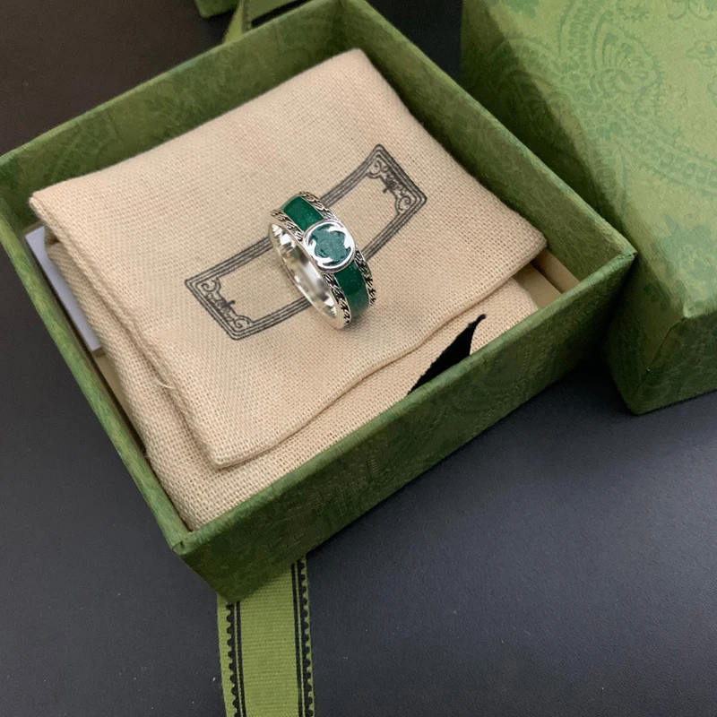 Кольцо из серебра Ag925 пробы роскошное Брендовое ювелирное изделие модное кольцо