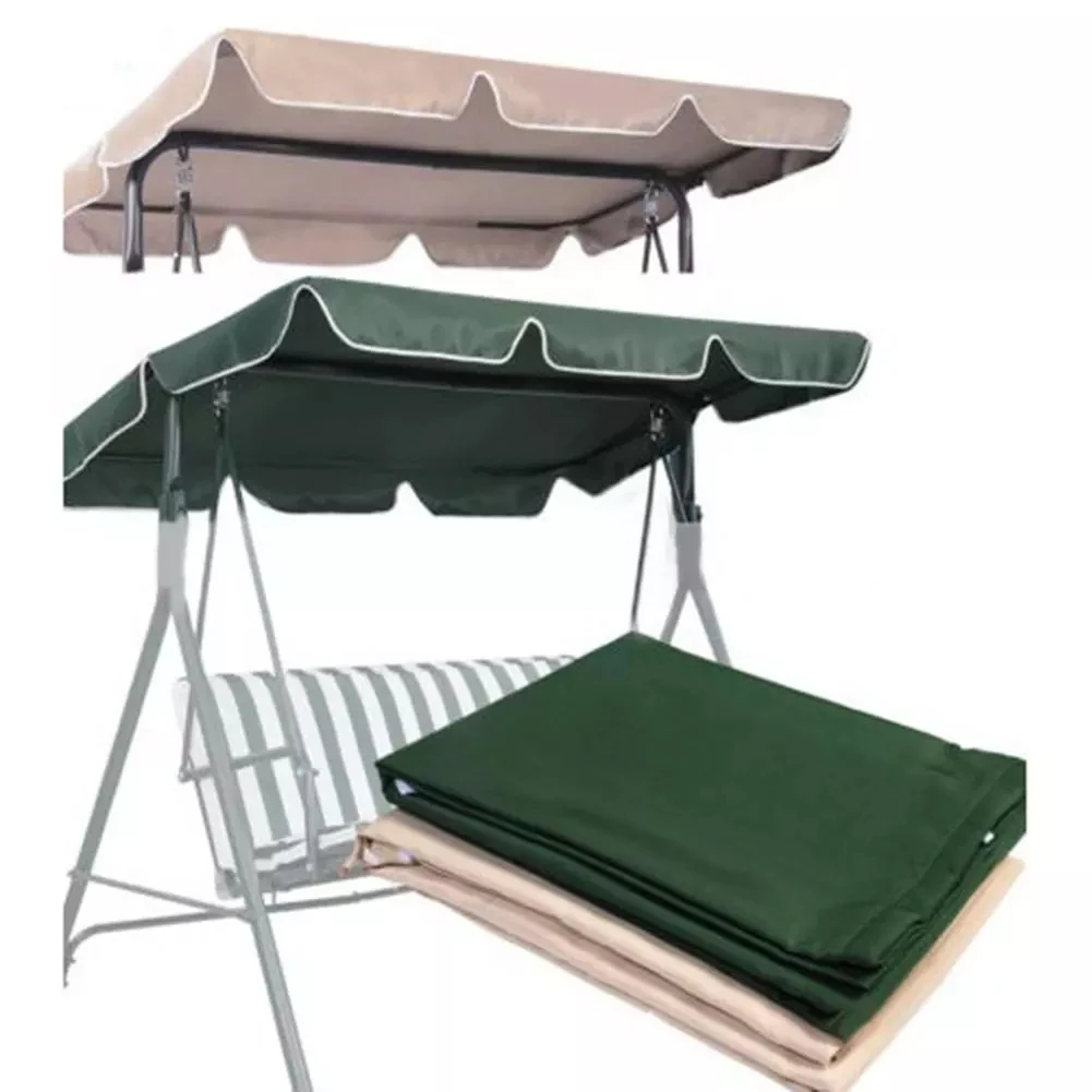 

190T Top Rain Cover Rain Ruffled Park Rain-Proof Cover Outdoor Patio Swing Chair Dust Covers Waterproof Swing Seat Top Cover
