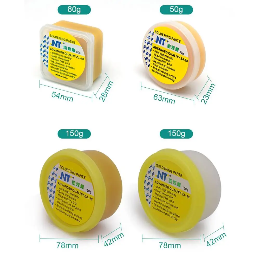 

Rosin Soldering Iron Head Welding Tool Tin Solder Repair Solder Paste Solid Rosin Paste Flux Rosin Durable Practical Sturdy