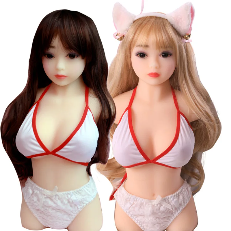 Умный голос 4D мягкие большие титьки половина тела секс кукла Передняя выпуклая