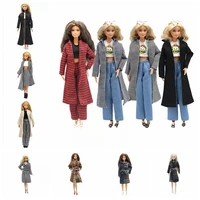 colorful parka 11 5 doll outfits for barbie clothes winter coat jacket for barbie doll dress 16 bjd dolls accessories kids toy