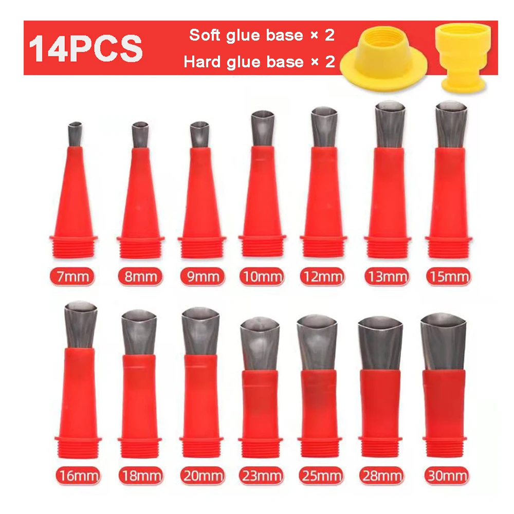 

Stainless Steel Caulk Nozzle for a better Caulking Sealant Nozzle for both cartridge and sausage sealant use