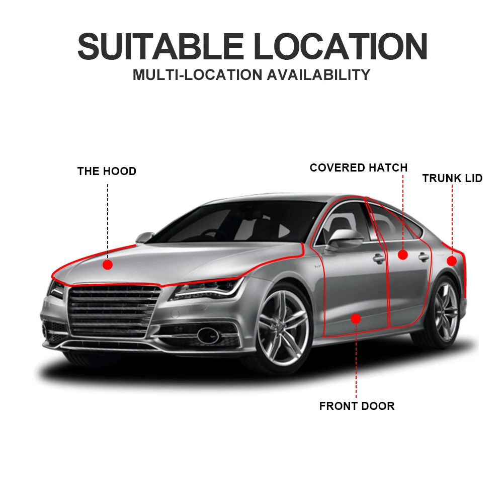 5 метров большой D стиль клейкая дверь уплотнение грузовик капот край резиновый