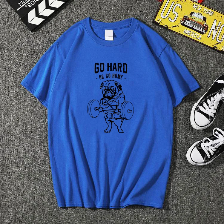 

New T Shirt Mens pug life Letter Printed 100% cotton T-shirts Summer Skateboard Tee Boy Skate Tshirt Tops High quality