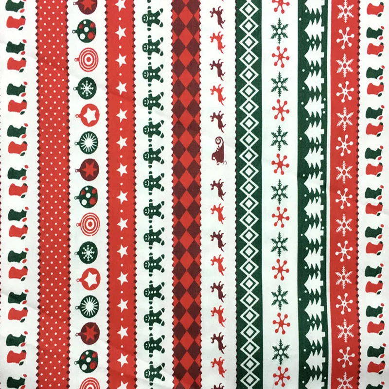 Классический Зеленый Красный Рождественский Xms Снеговик Олень Санта Клаус и