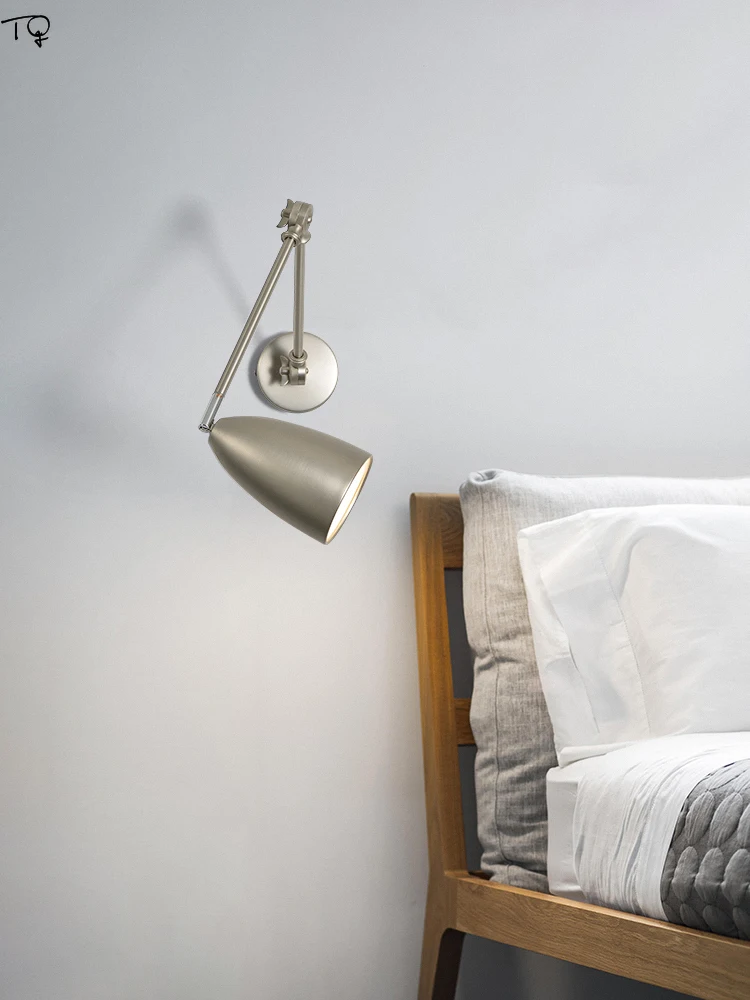 Скандинавский Ретро промышленный Телескопический качающийся кронштейн рокер