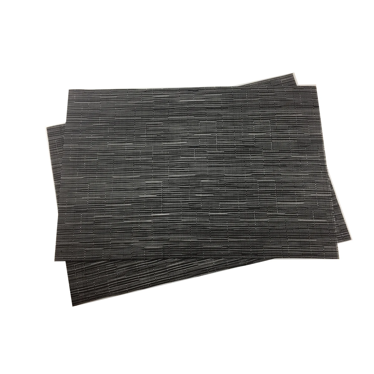 Черный контрастный стильный Настольный коврик настольная подставка из ПВХ