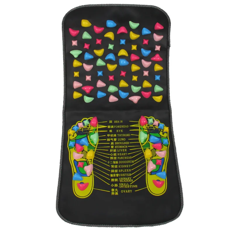 Китайский рефлексологический камень для ходьбы снятия боли в ногах массажный