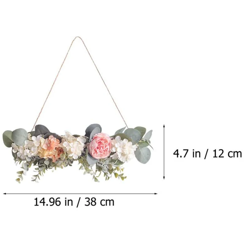 

Artificial Flower Decoration Decoration Flower Wreath Wall Pendant Peony Decoration for Hanging Wall Decoration