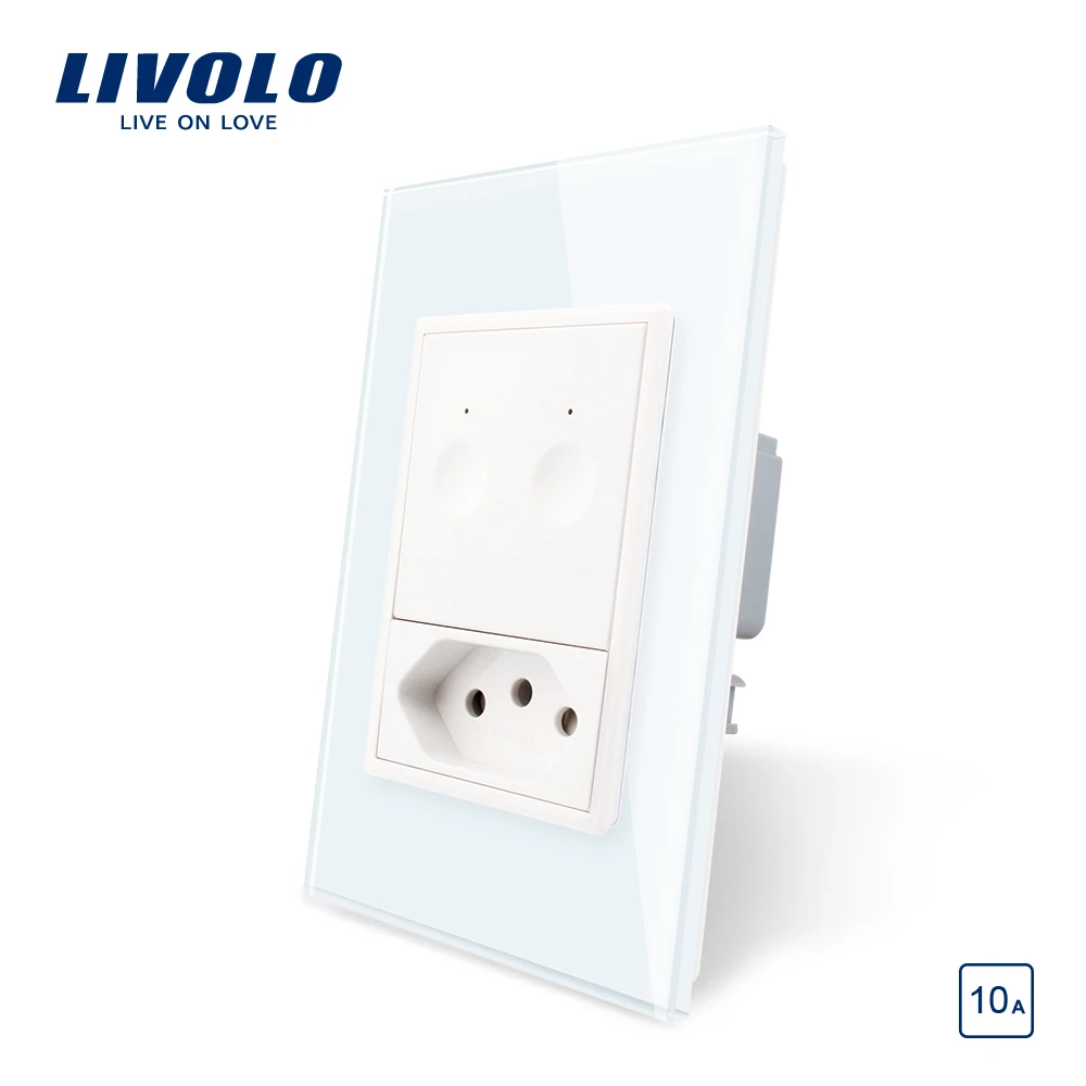 Livolo стандарт США/Австралии новый серия настенный сенсорный выключатель 2 банды