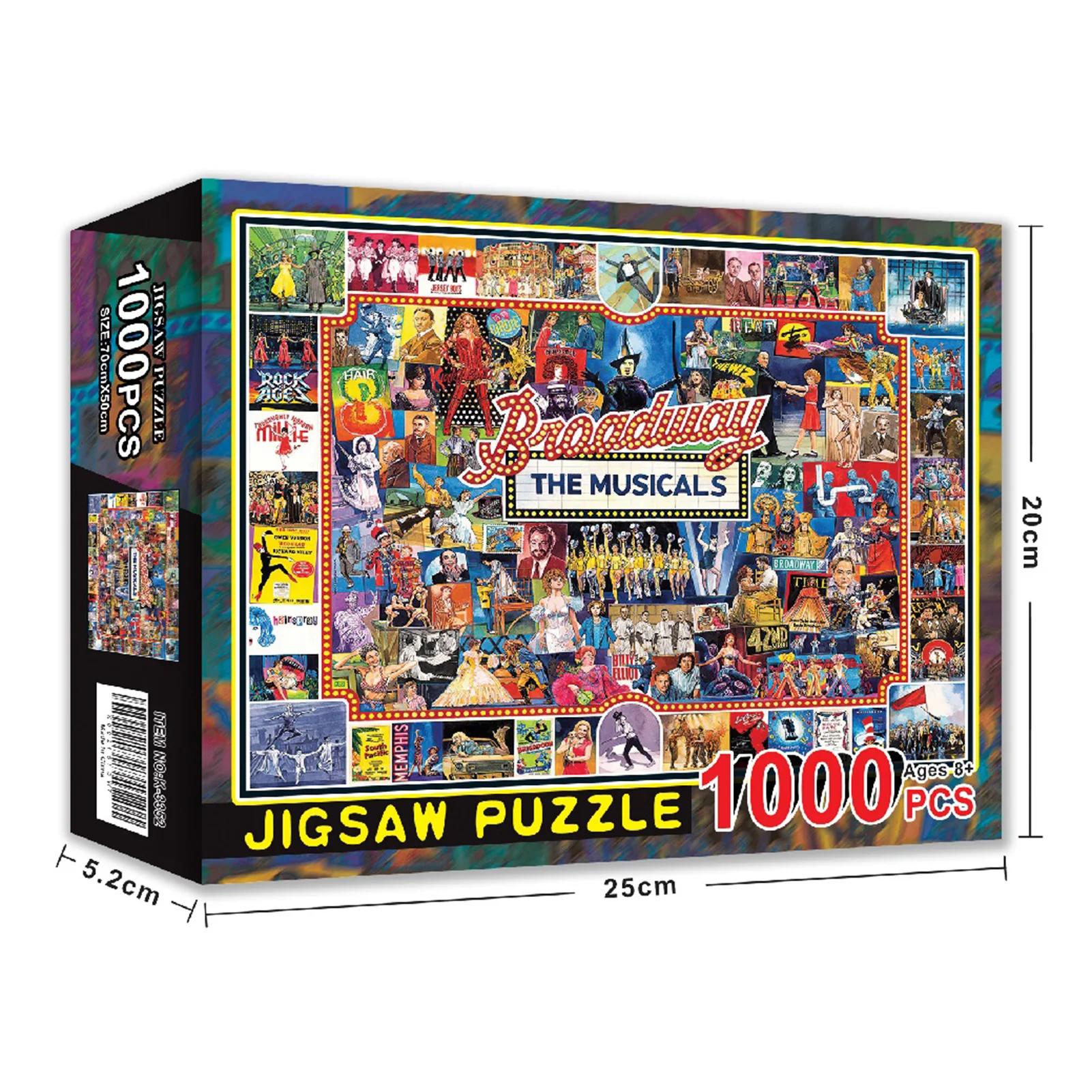 

NEW Jigsaw Puzzle 1000 Pieces Stress Relief Toys For Adults Beginners Family Montessori Entertainment Birthday Christmas Gifts