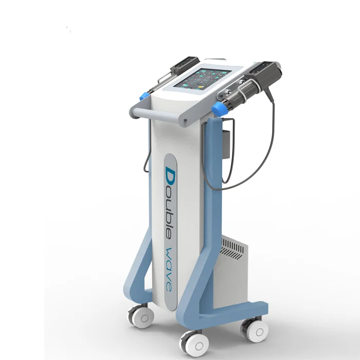 

Freestanding model 2 handles shockwave therapy machine for physiotherapy